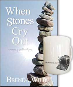 Memoir Cover Stone Stack
