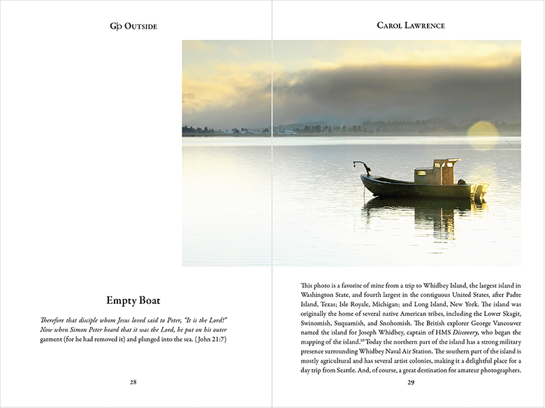 Carol Lawrence's GO OUTSIDE pages