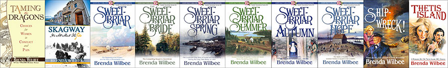 Book Covers of Brenda Wilbee's 10 books
