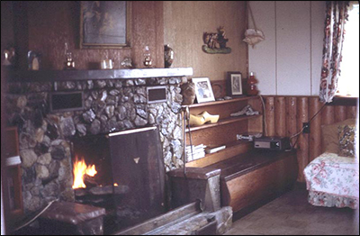 Boundary Bay fireplace