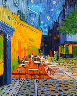 Van Gogh's Cafe Terrace at Night