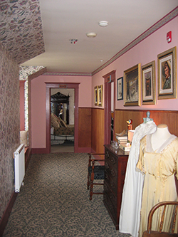 Skagway Inn upstairs hallway