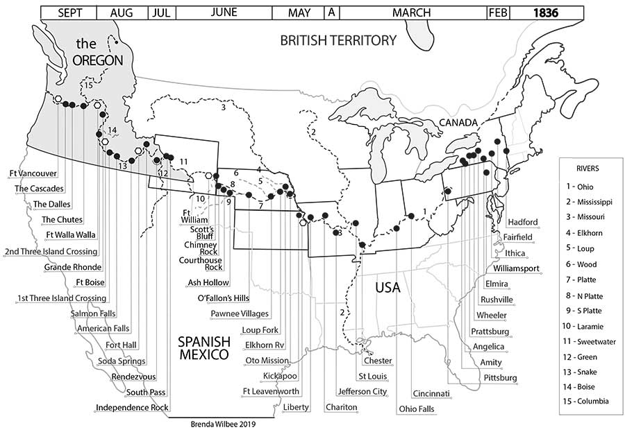 US Map 1836