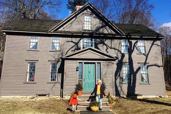 Caspian and Brenda Wilbee at Orchard House