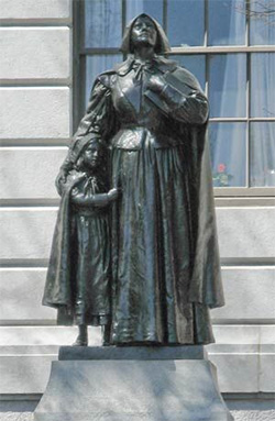 Anne Hutchinson Boston Memorial